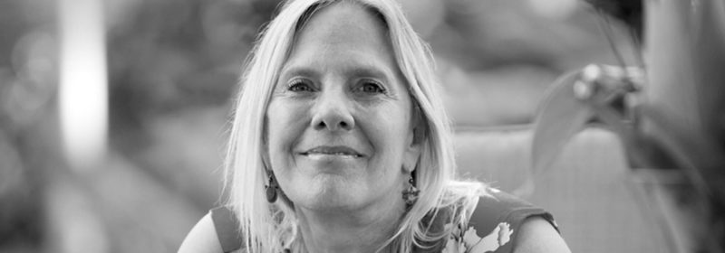 Woman smiling looking into camera